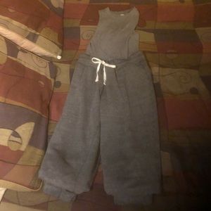 Garage Grey Capri Jumpsuit.